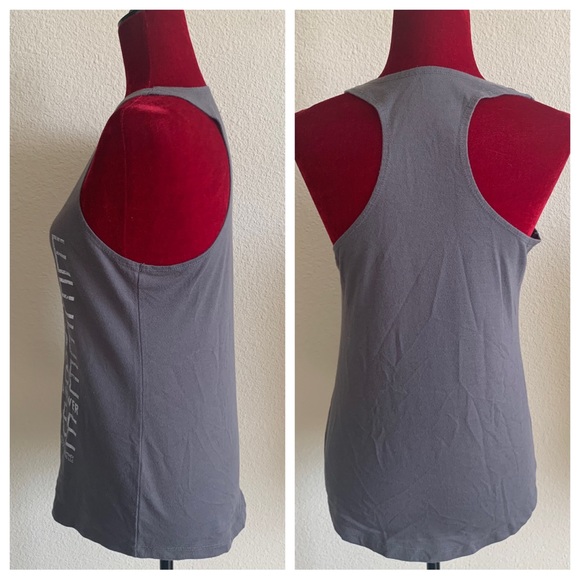 Grey “Let It Be” Beatles Racerback Tank  { Vintage Concert Tees } - Picture 4 of 8